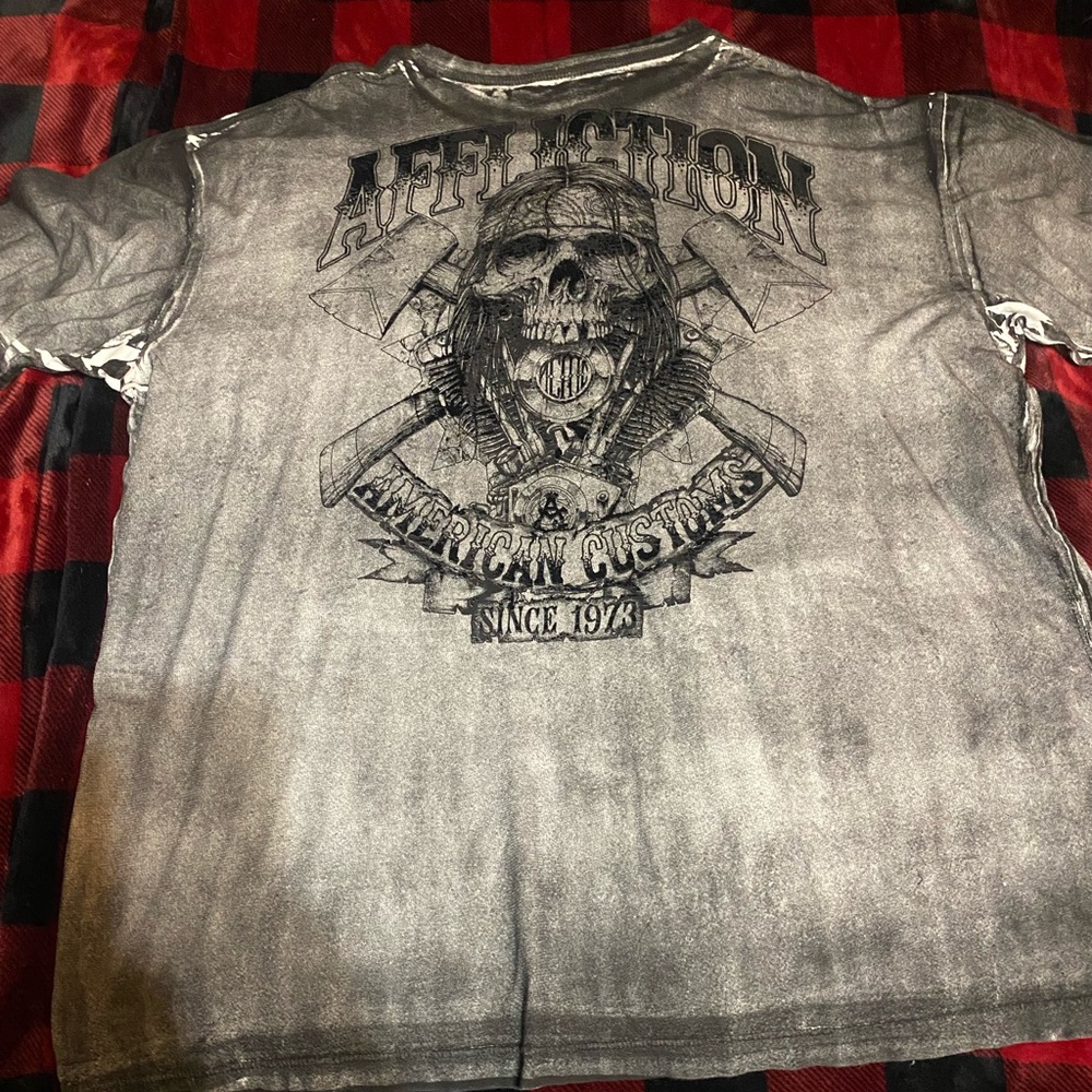 NWOT Affliction men’s 4XL shirt